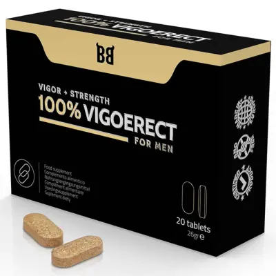 100% Vigoerect Kraft + styrka för män 20 Tabletter
