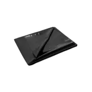 Waterproof Bed Sheet Black 220 x 130 cm