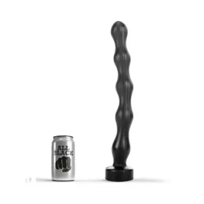 All Black Anal Beads 41,5 Cm