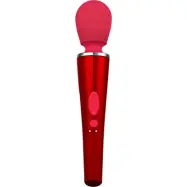 Caresse: Compact Wand Massager, röd