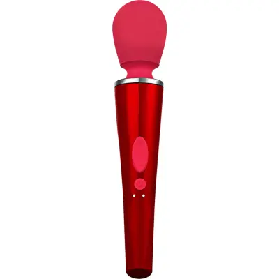 Caresse: Compact Wand Massager, röd