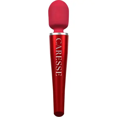 Caresse: Pro Wand Massager, röd