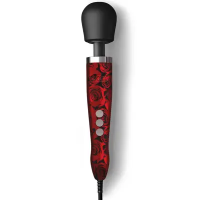 Doxy Die Cast Wand Massager Rose Pattern