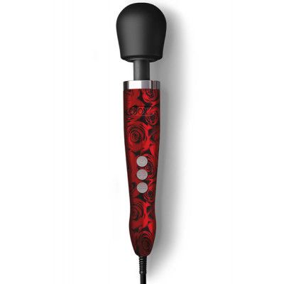Doxy Die Cast Wand Massager Rose Pattern