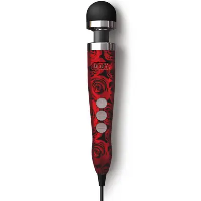 Doxy Number 3 Wand Massager Rose Pattern