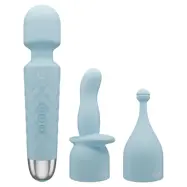 EasyToys: Wand Vibrator with 2 Attachments