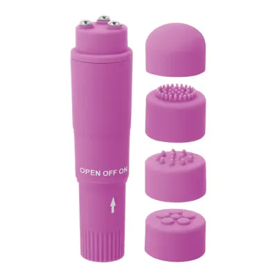 Glossy Pocket Wand Massager - Kurt Minivibrator - Lila