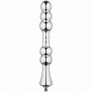 Hismith Anal Ripple Wand Dildo Tillbehör med KlicLok 21 cm - Silver