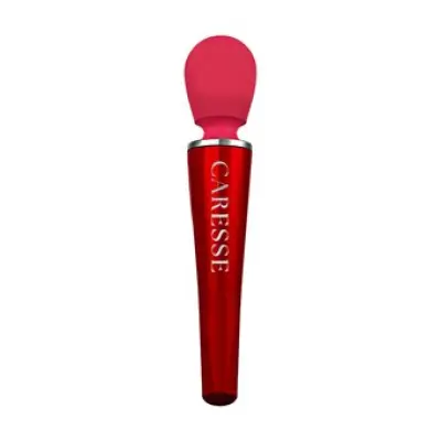 Caresse Compact Wand Massager Red