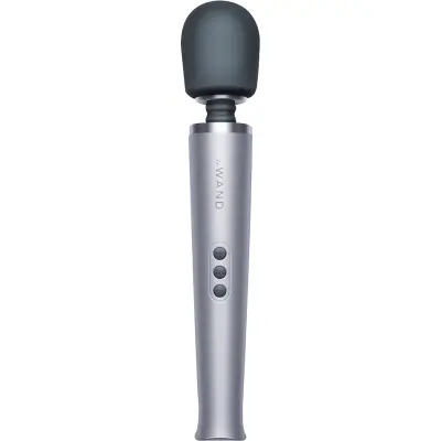 Le Wand: Rechargeable Vibrating Massager, silver