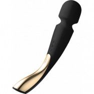 LELO: Smart Wand 2, All-Over Body Massager, stor, svart