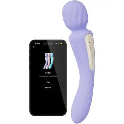 LELO: Switch, Double-Ended Wand Vibrator, lila