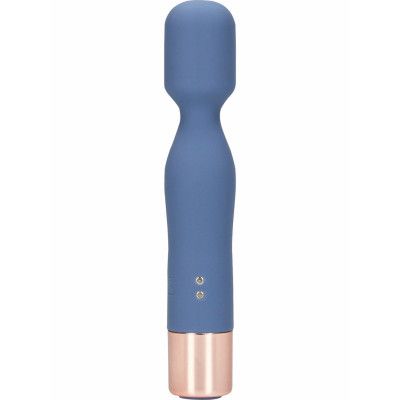 Loveline: Mini Wand Vibrator, blå