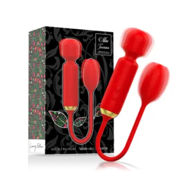 Mia Toscana Double Pleasure Wand + Vibrating Egg