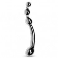 Multi-Stim Pleasure Wand Metal Dildo