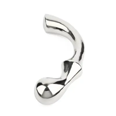 Mr. Steel Deluxe G-Spot Wand Silver