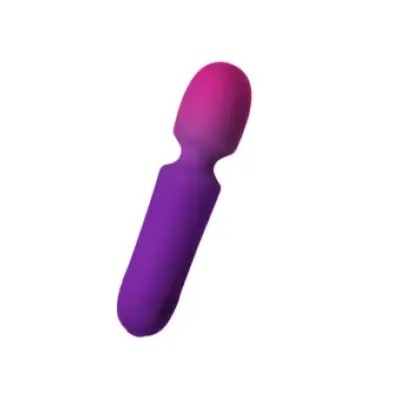 Rocks- Off Glo- Girl Vibrator Wand Mini Purple