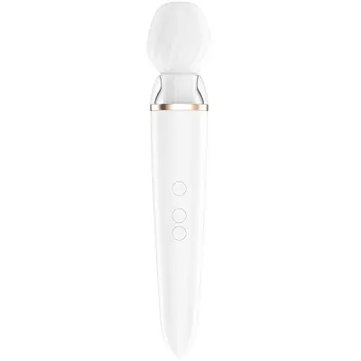 Satisfyer Double Wand-er Appstyrd Magic Wand White