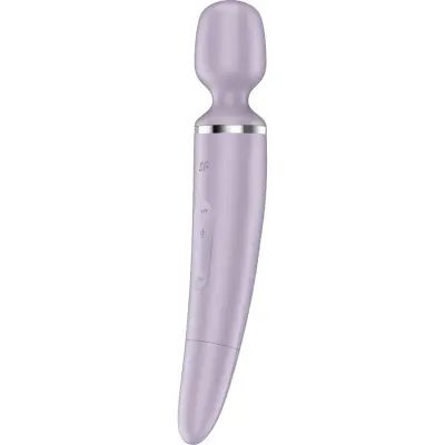 Satisfyer: Wand-er Woman, Battery Powered Wand Vibrator, lila
