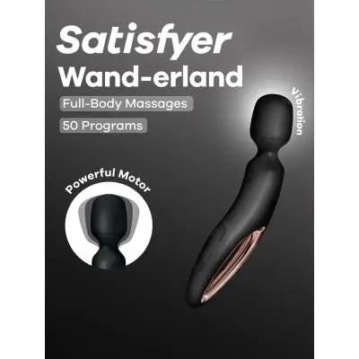 Satisfyer Wand-Erland Black/Rosegold