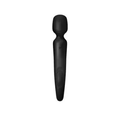 Satisfyer Wand Erland Vibrating Massager Black