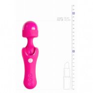 SMALL TILTING WAND VIBRATOR - PINK