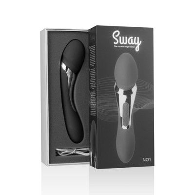 SWAY VIBES WAND VIBRATOR - Black