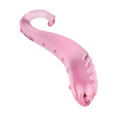 ToyJoy Glass Worxx Sparkle G-Spot Dildo