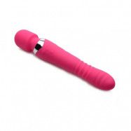 Ultra Thrusting and Vibrating Silicone Wand