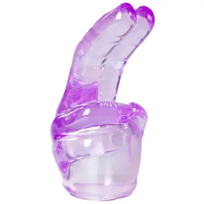 Wand Attachment Fingers Purple