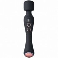 Cupa Värmande Wand Vibrator - Black