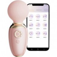 Zalo: Ava, App-Controlled Smart Wand Massager, rosa