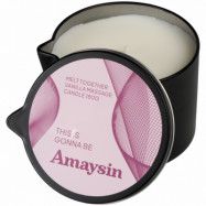 Amaysin Melt Together Vanilj Massageljus 180 g - White