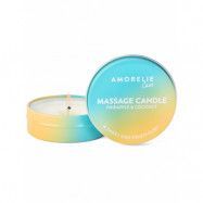 Amorelie Care: Massage Candle, Pineapple & Coconut, 43 ml