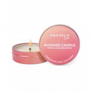 Amorelie Care: Massage Candle, Vanilla & Sandalwood, 43 ml