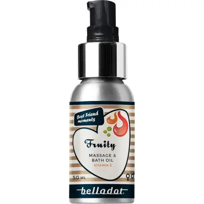 Belladot Fruity: Massage- och badolja, 50 ml