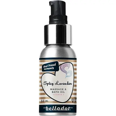 Belladot Spicy Lavender: Massage- och badolja, 50 ml