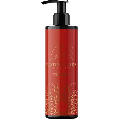 BodyGliss: Massage Oil&Lube, Red Orange, 150 ml