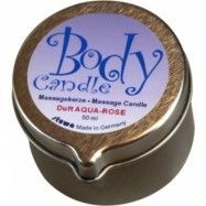 Bodymassage candle rose