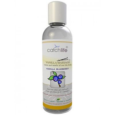 Catchlife: Massageolja, Blåbär & Vanilj, 100 ml