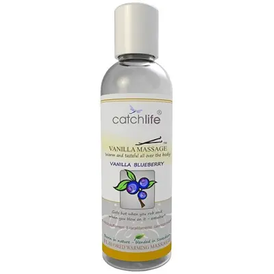 Catchlife: Massageolja, Blåbär & Vanilj, 100 ml