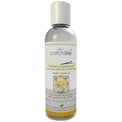 Catchlife: Massageolja, Vanilj, 100 ml
