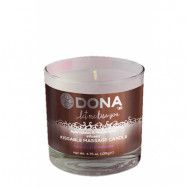 Dona Kissable Massage Candle Chocolate 135g