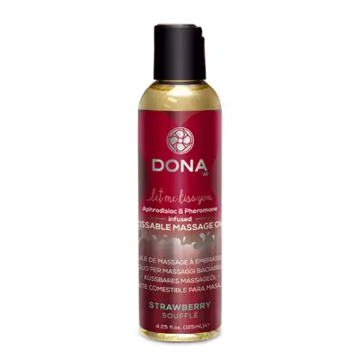 Dona Kissable Massage Oil Strawberry 110 ml