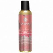 Dona Kissable Massageolja med Smak 110 ml - Clear