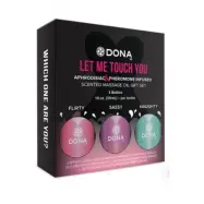 Dona Let me touch you massage Gift Set