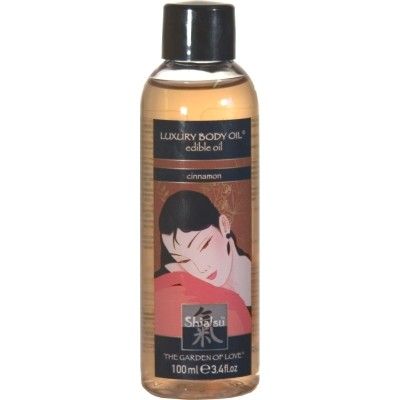 Edible body oil cinnamon