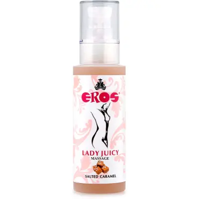 Eros: Lady Juicy Massage, Salted Caramel, 125 ml