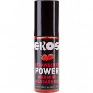 Eros Strawberry: Power Warming Massage Oil, 100 ml