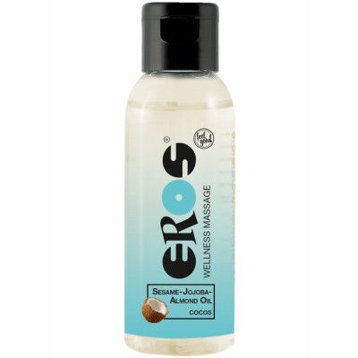 Eros: Wellness Massage, Sesame-Jojoba-Almond Oil Cocos, 50 ml